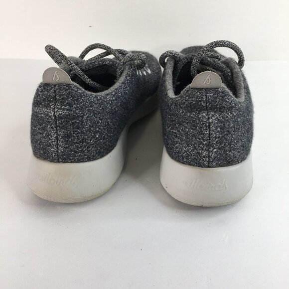 Allbirds Wool Runner Gray Sneakers Size 10 - Picture 5 of 9